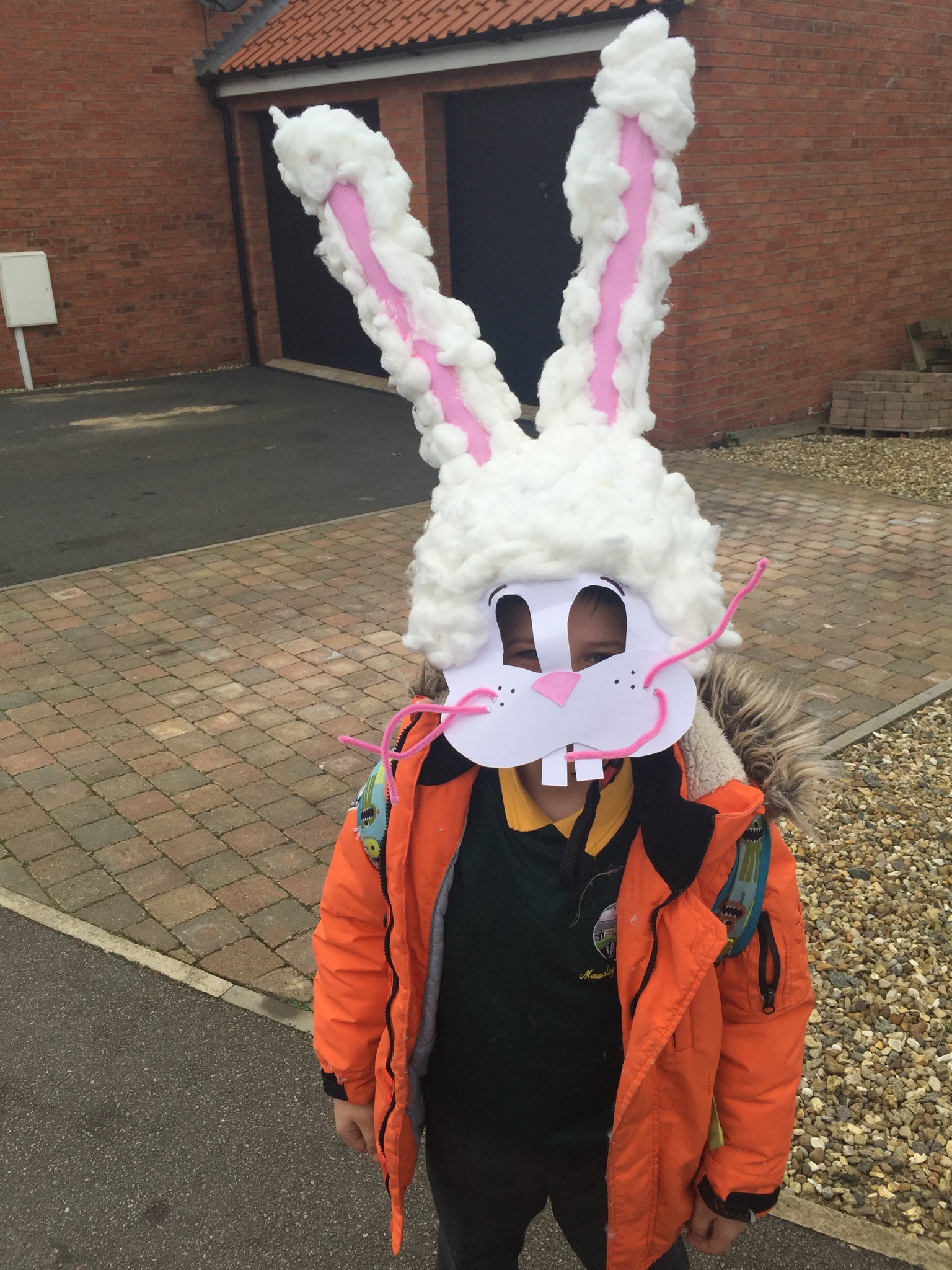 Miller the easter bunny.